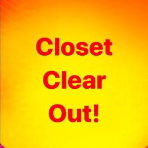 Closet Clear Out!